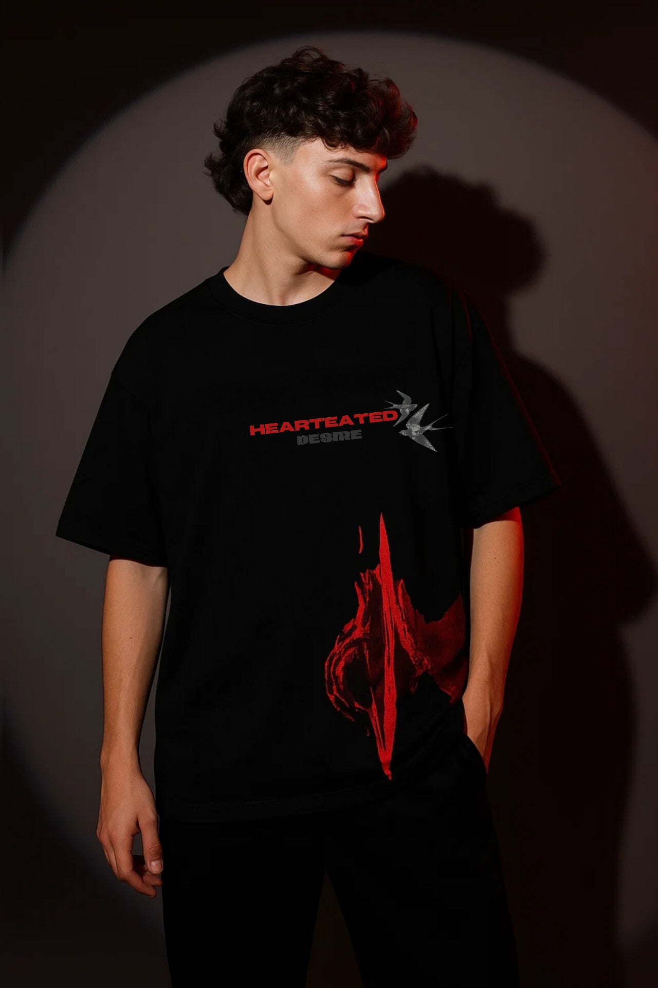 Black HEARTEATED