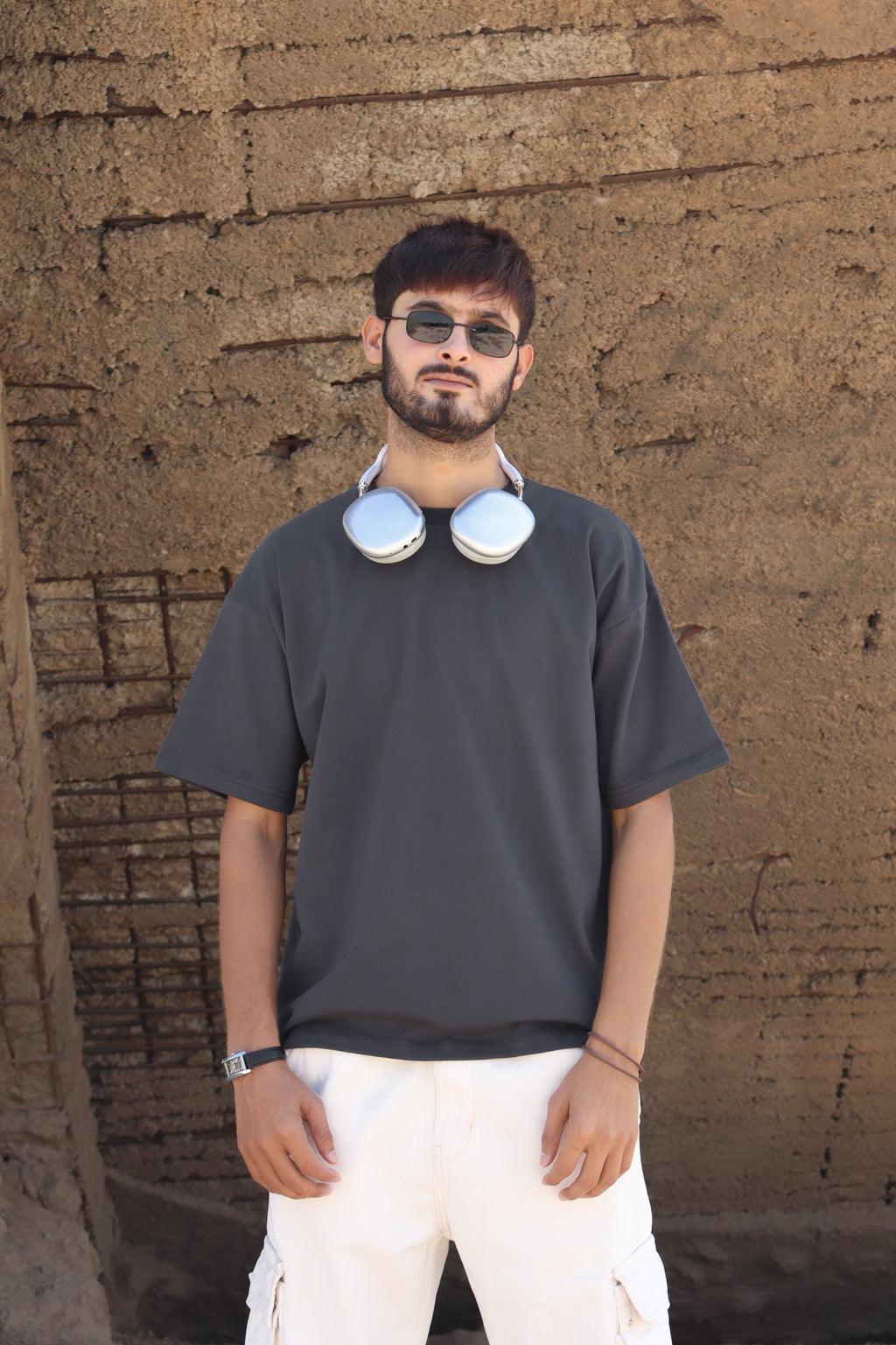 Smokey Grey premium (BLANK) Oversize fit