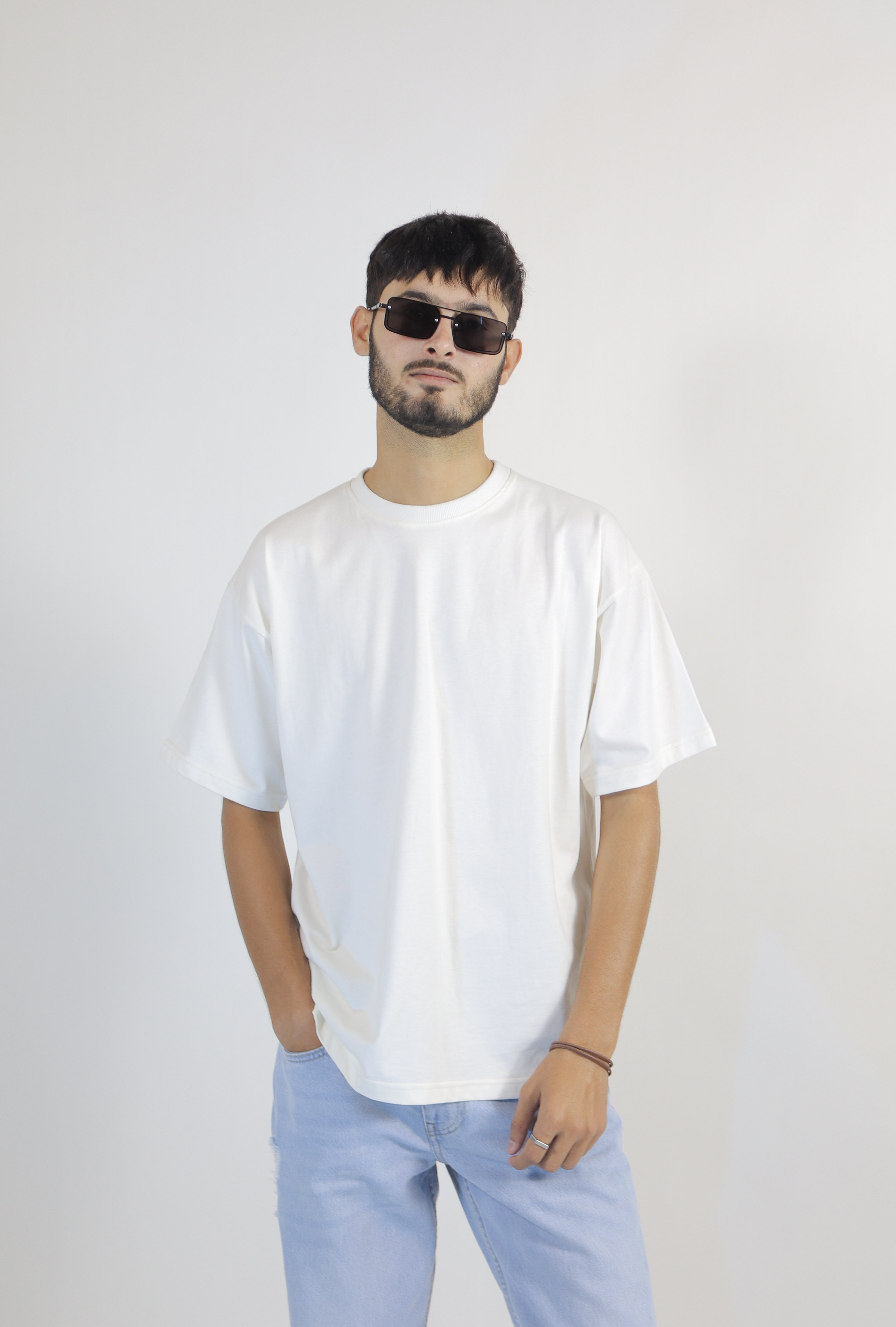 White premium (BLANK) Oversize fit