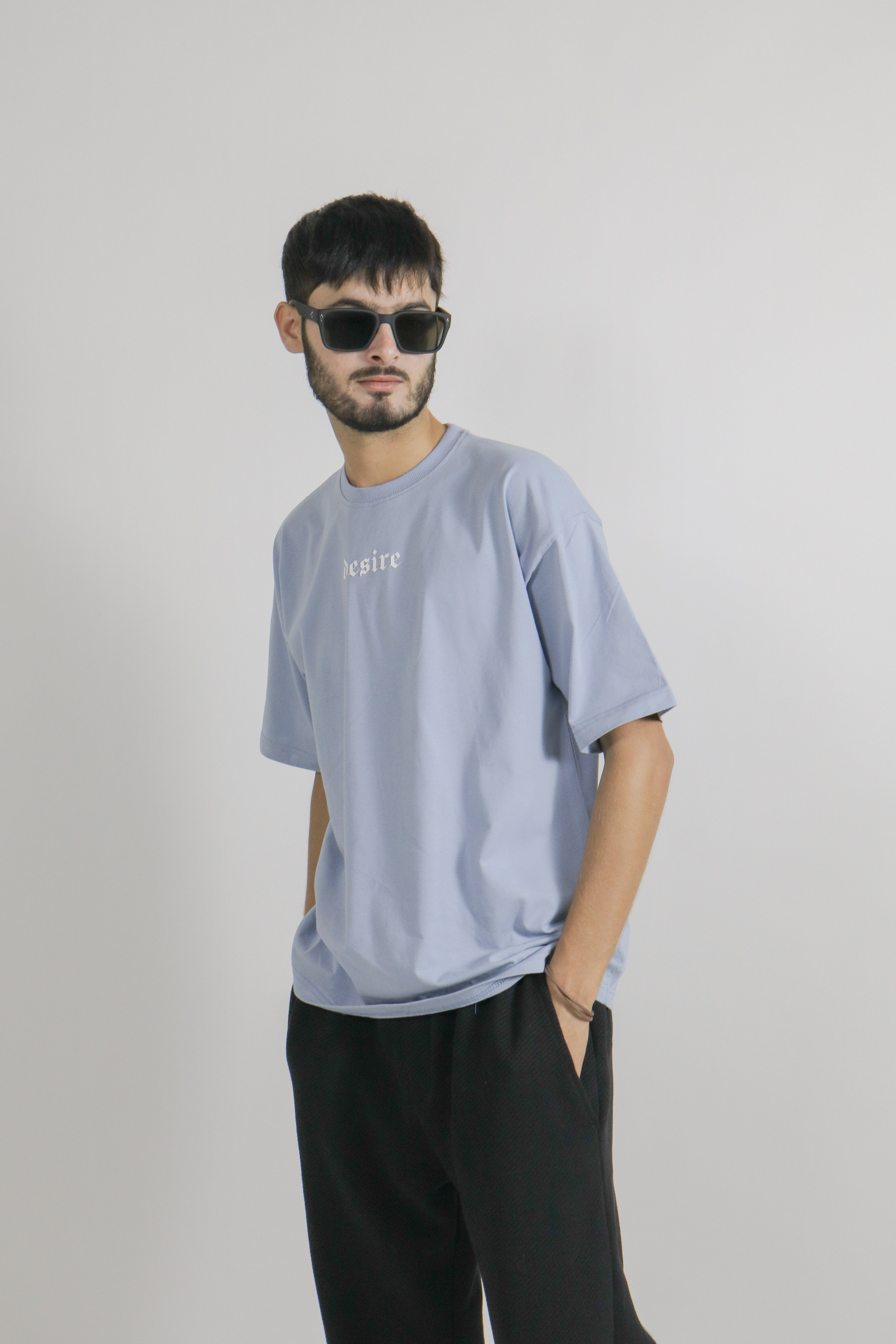 Ocean Blue Desire Oversize tee