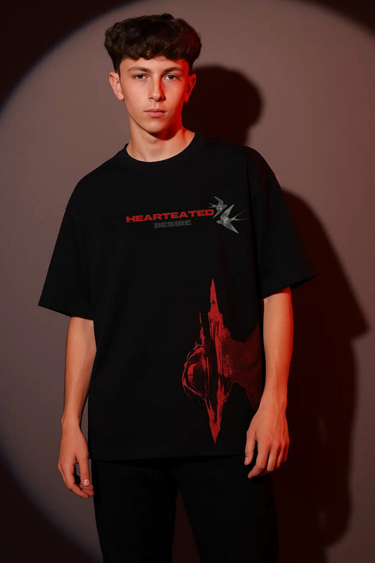 Black HEARTEATED