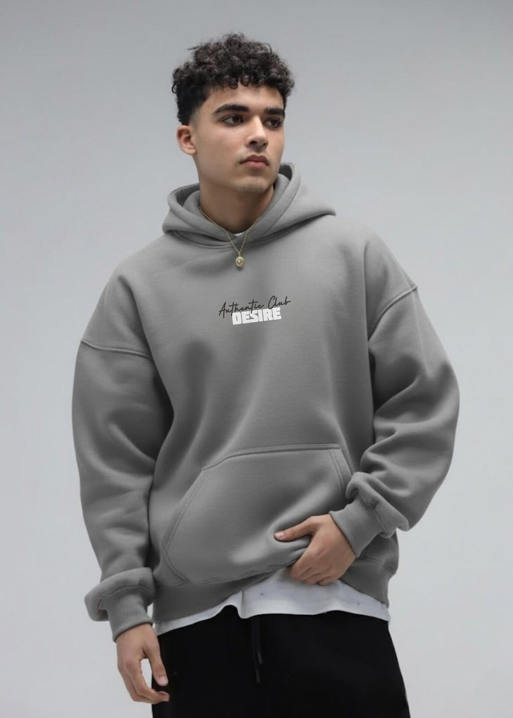 Gray DESIRE hoodie