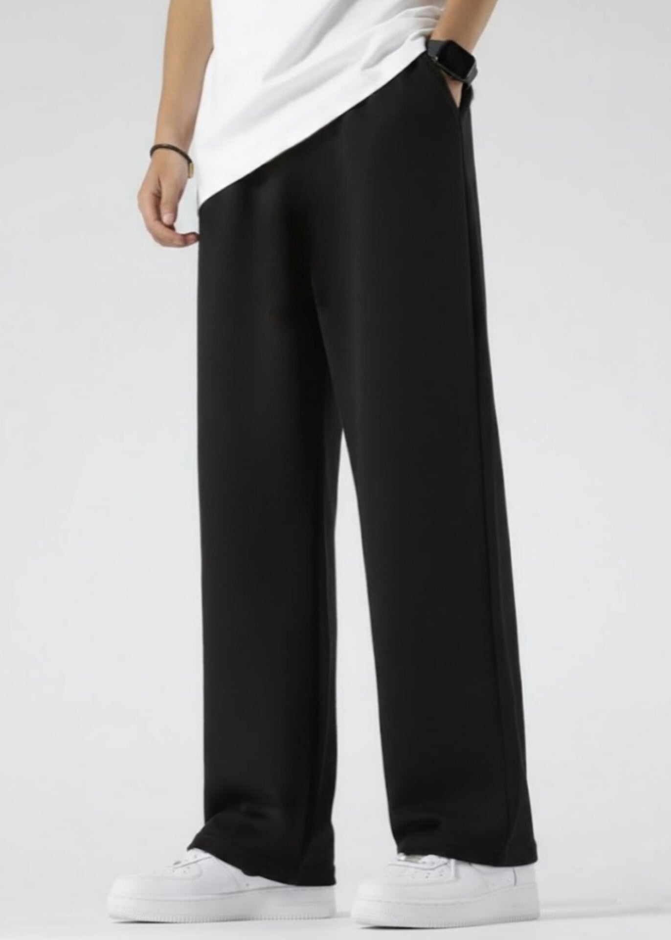 Straight-Leg Baggy Trouser