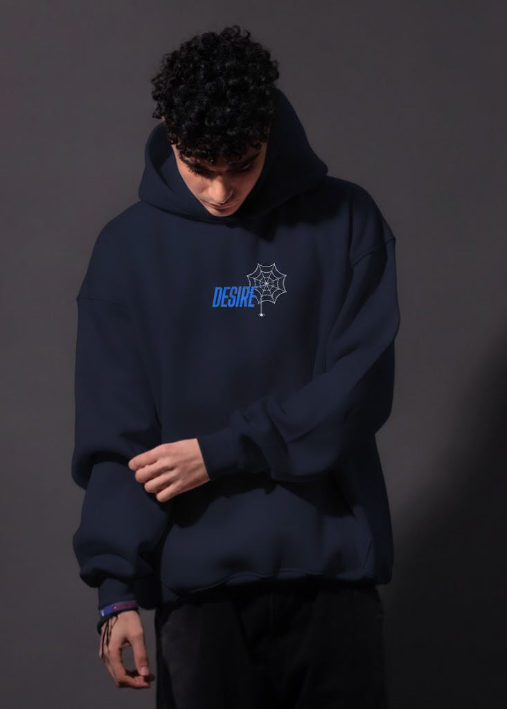 Navy Poison Hoodie