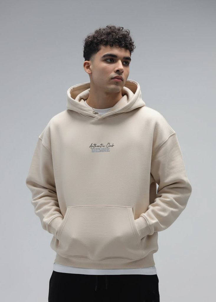 Beige DESIRE Hoodie