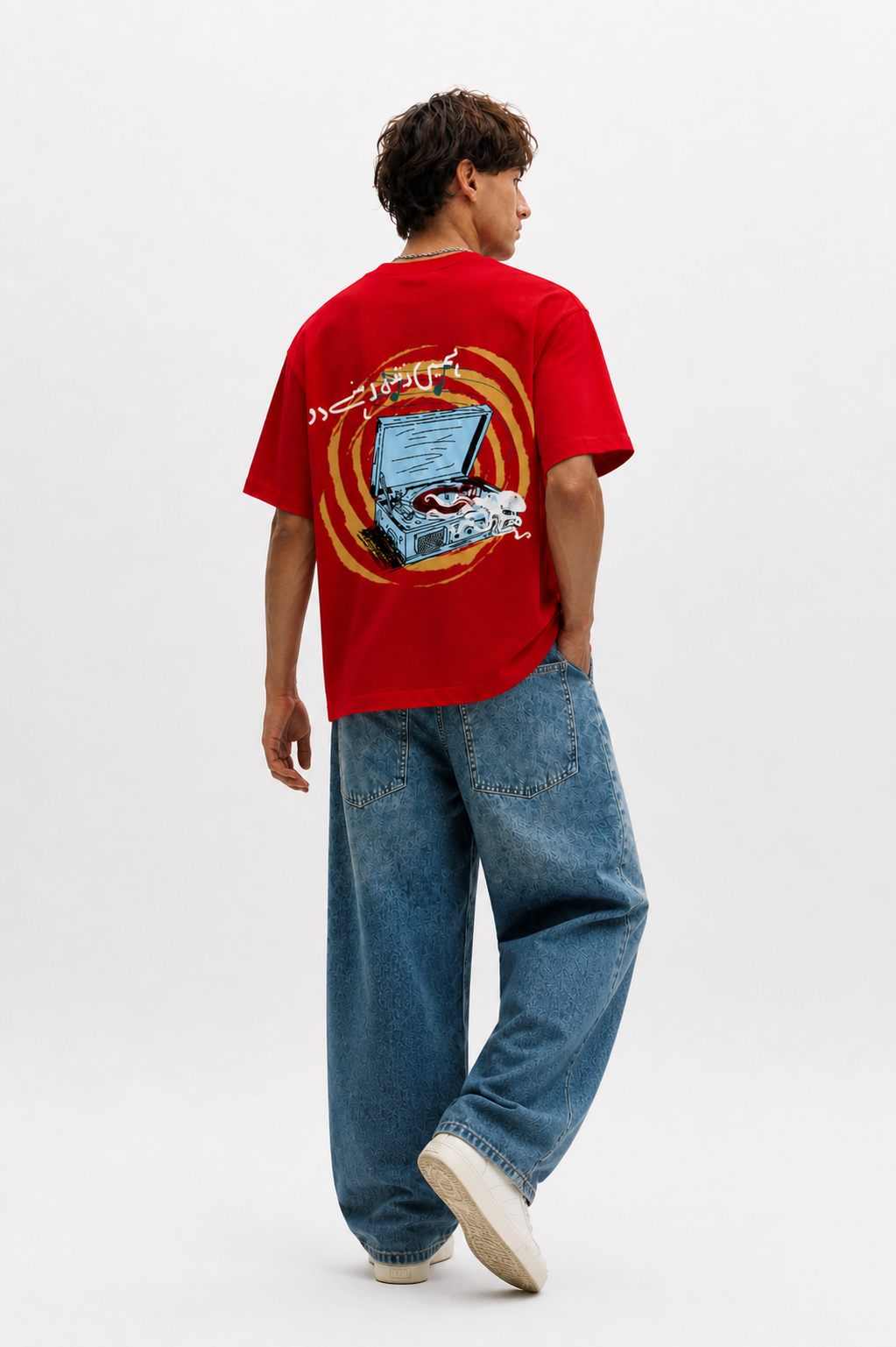 Record Aura Soundline Tee “ہمیں زندہ رہنے دو”