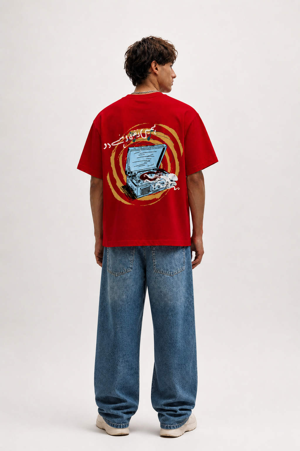 Record Aura Soundline Tee “ہمیں زندہ رہنے دو”