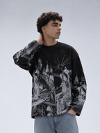 Black Dark Kingdom Waffle Shirt