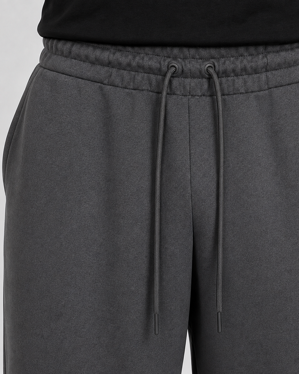 Grey Straight-Leg Baggy Trouser