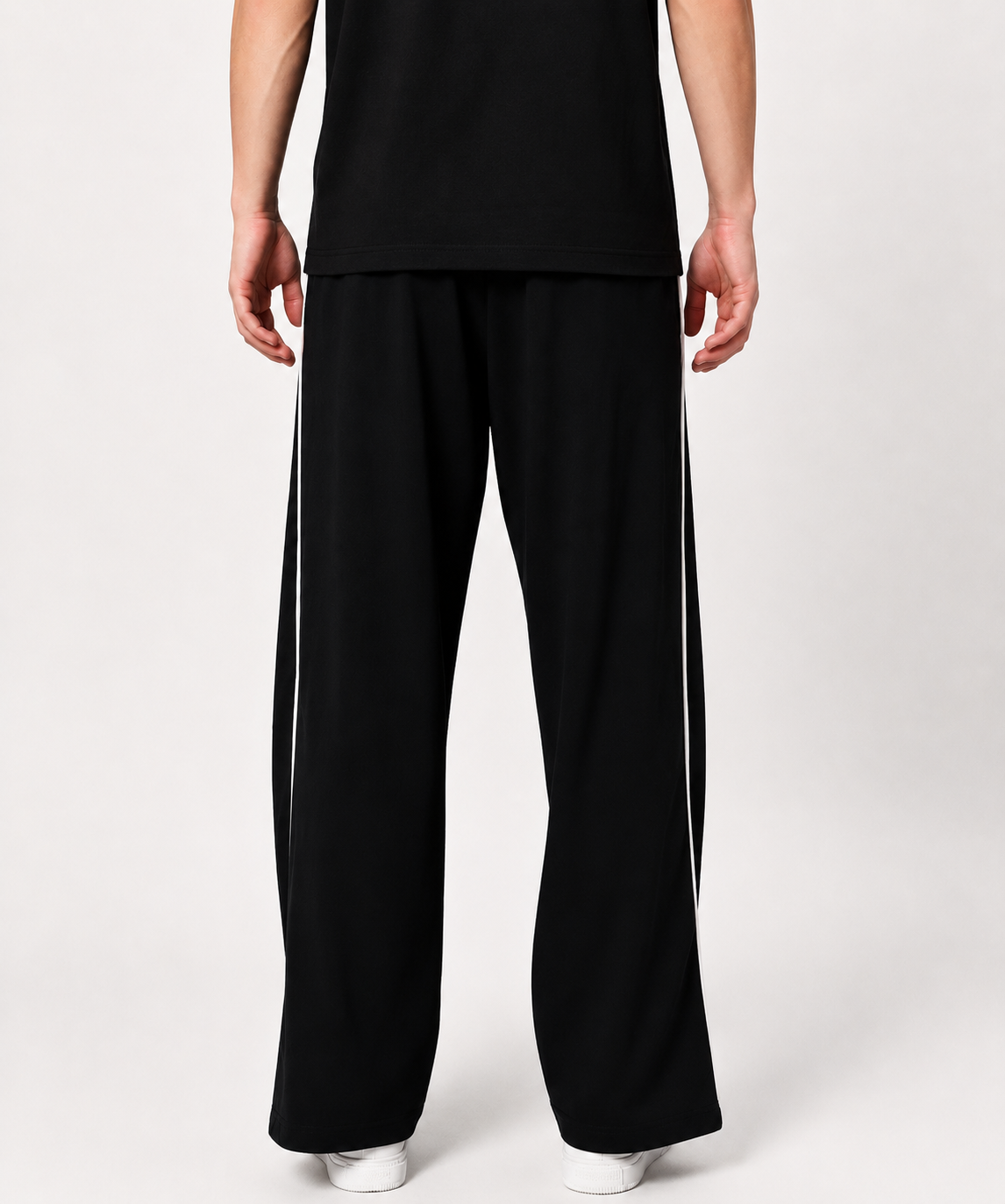 Essential Black Wide Leg Trouser