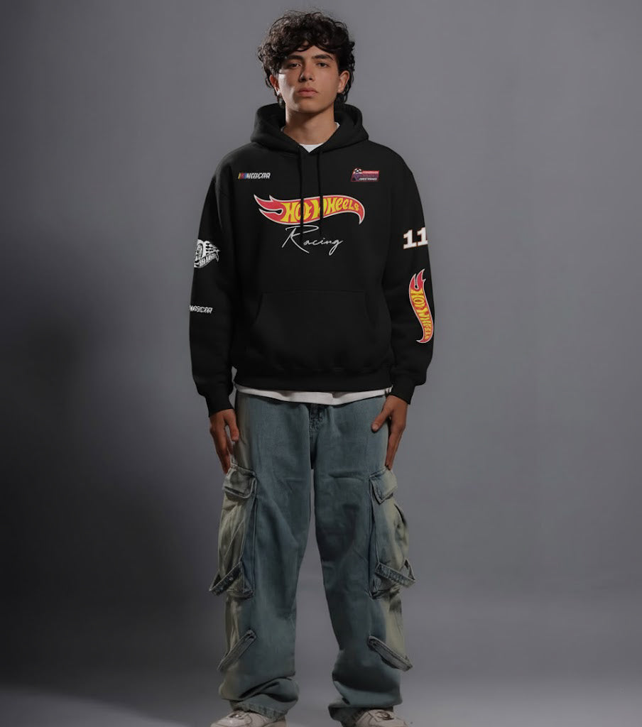 Black Hot Wheels Hoodie