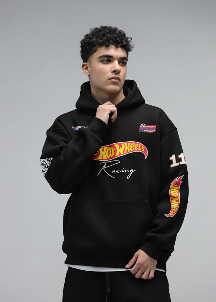 Black Hot Wheels Hoodie