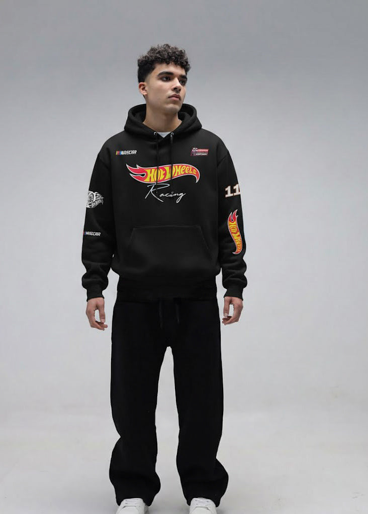 Black Hot Wheels Hoodie